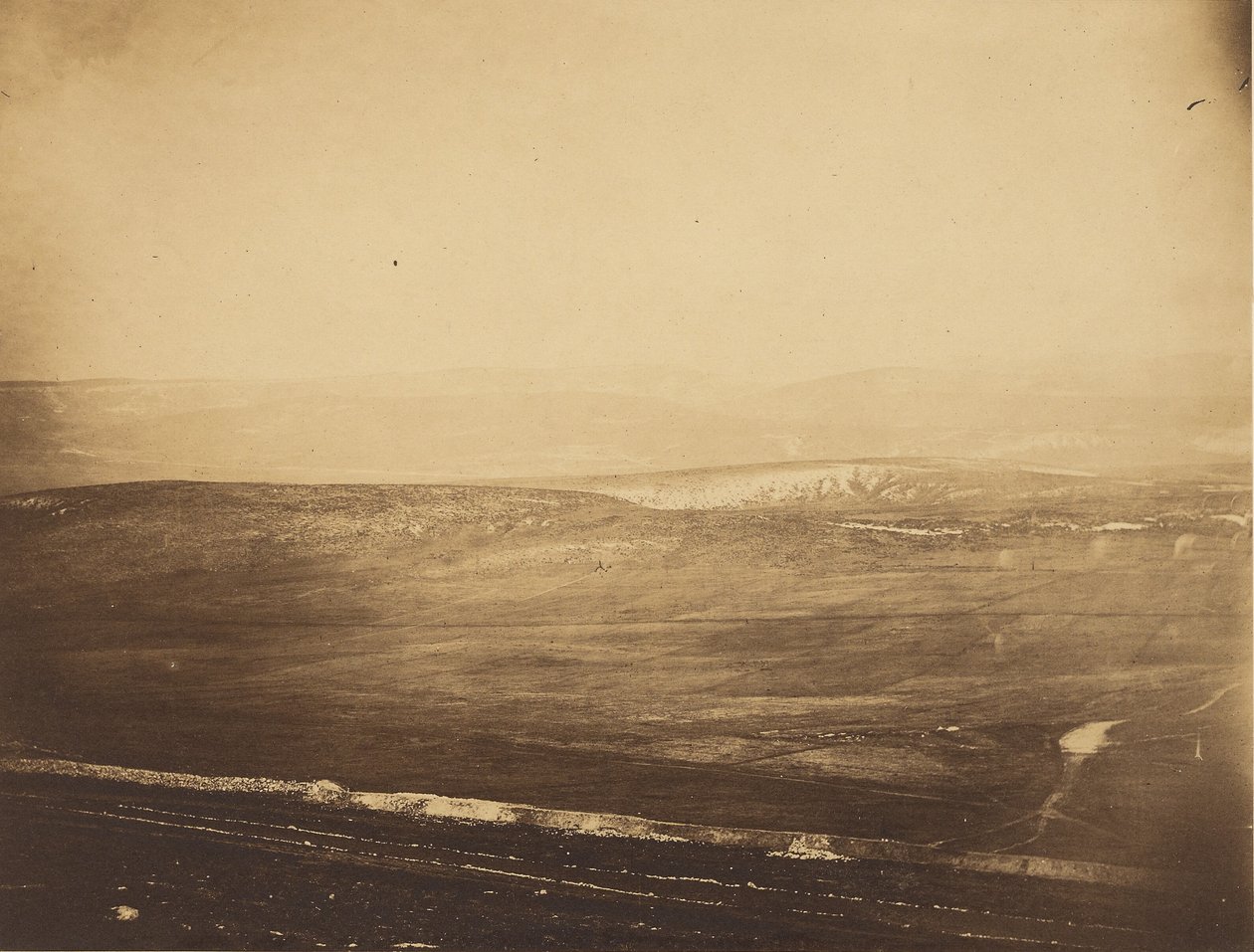Llanuras de Balaklava de Roger Fenton