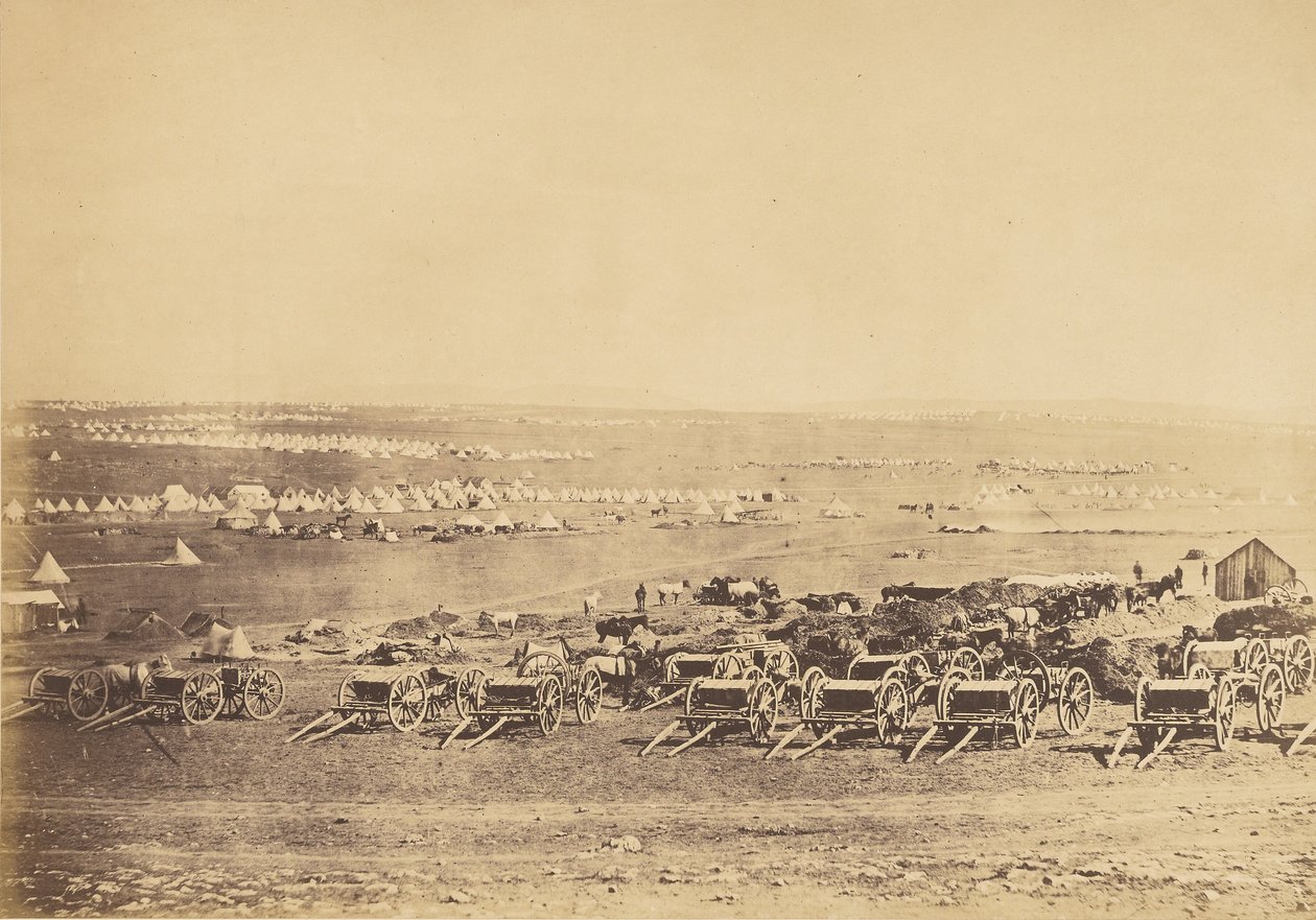 Meseta de Sebastopol III de Roger Fenton