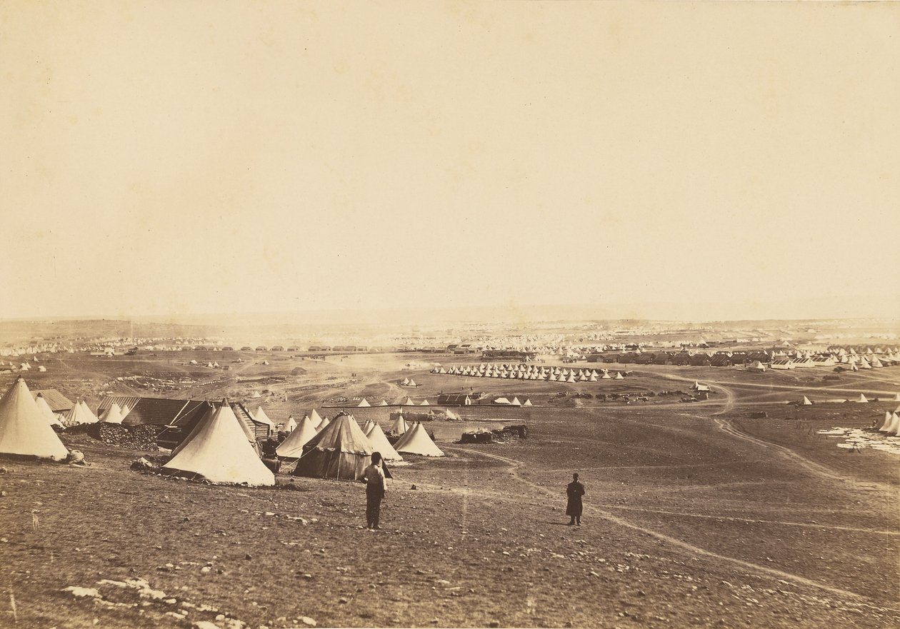 Meseta de Sebastopol I de Roger Fenton