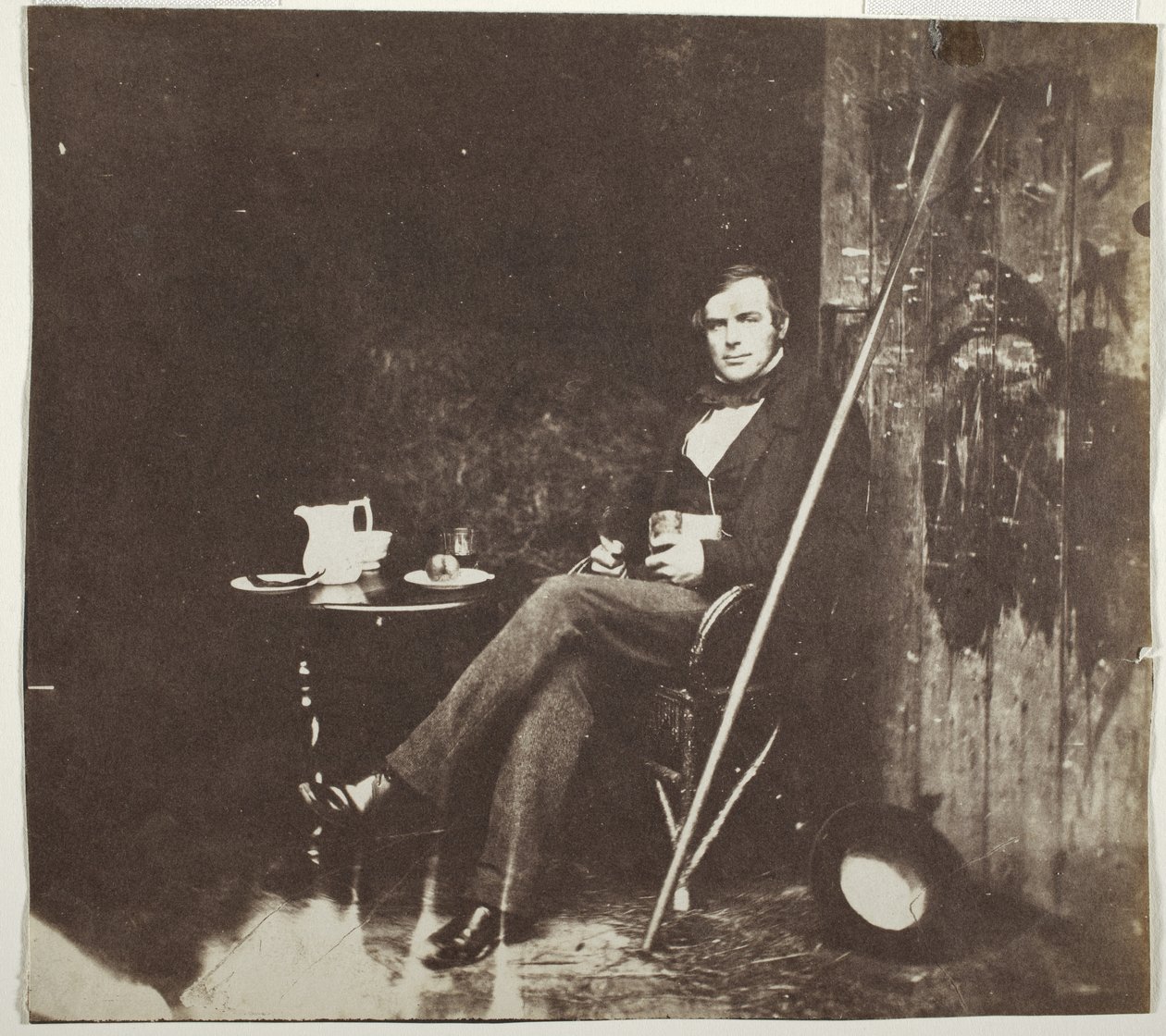 Retrato de un caballero de Roger Fenton