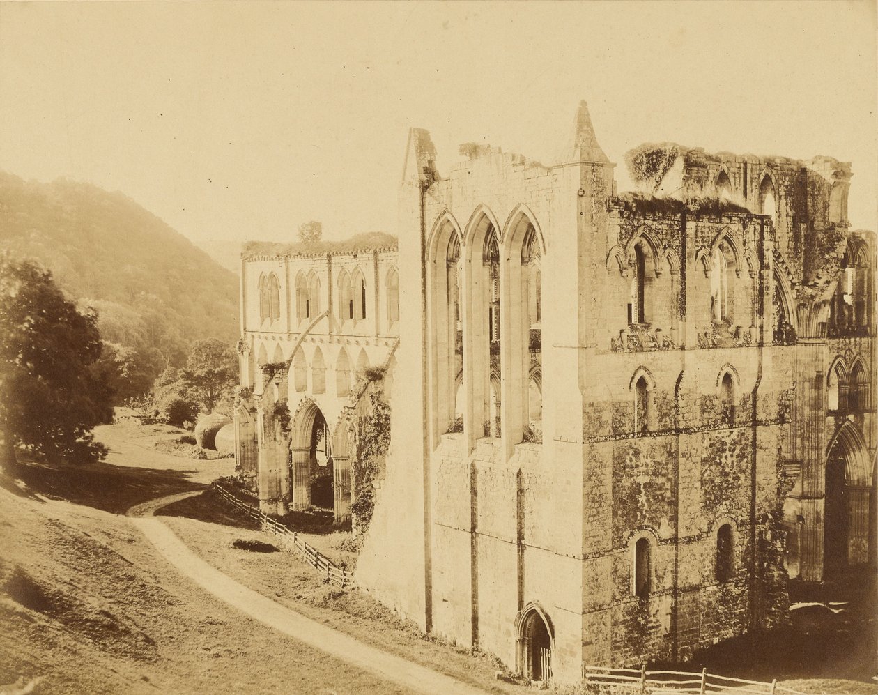 Abadía de Rievaulx de Roger Fenton
