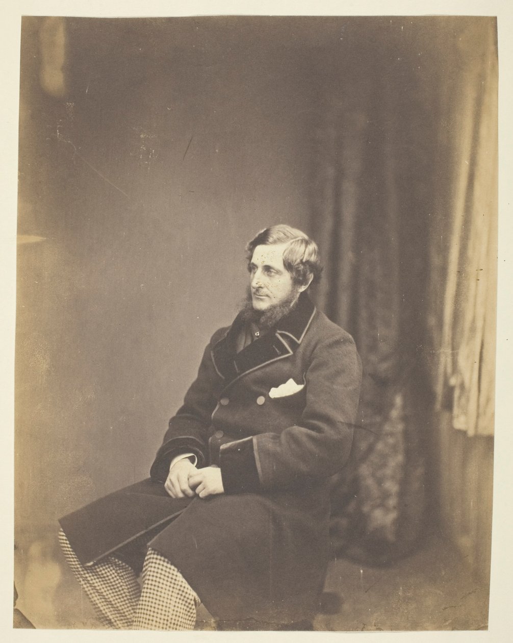 Sir J. Montagu Steele (1820-1890), secretario militar, Crimea de Roger Fenton
