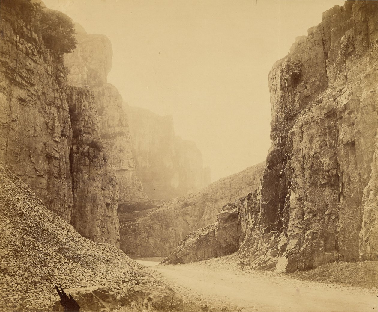 Los acantilados de Cheddar, el Valle Central de Roger Fenton