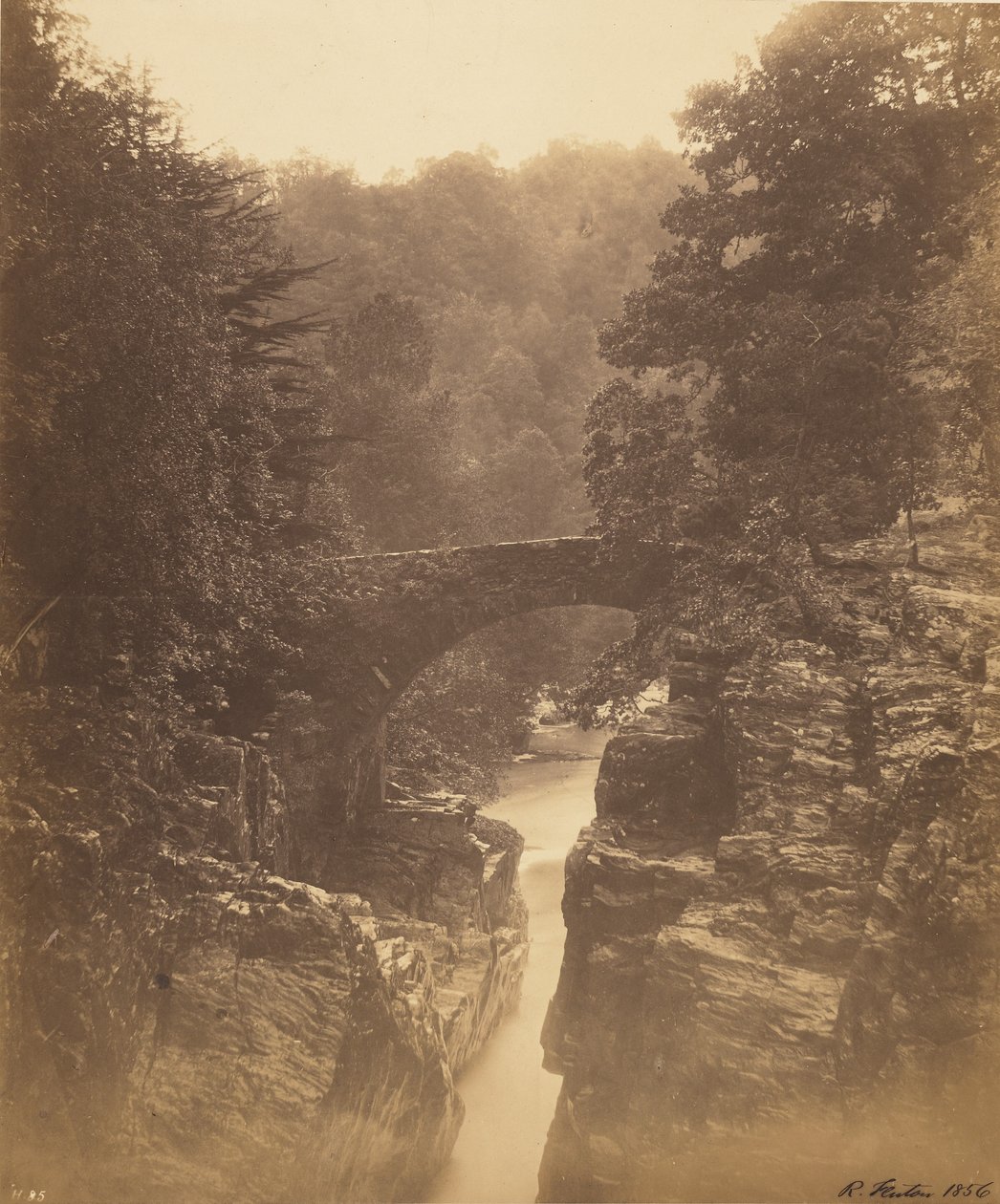 El puente Hermitage, Dunkeld de Roger Fenton