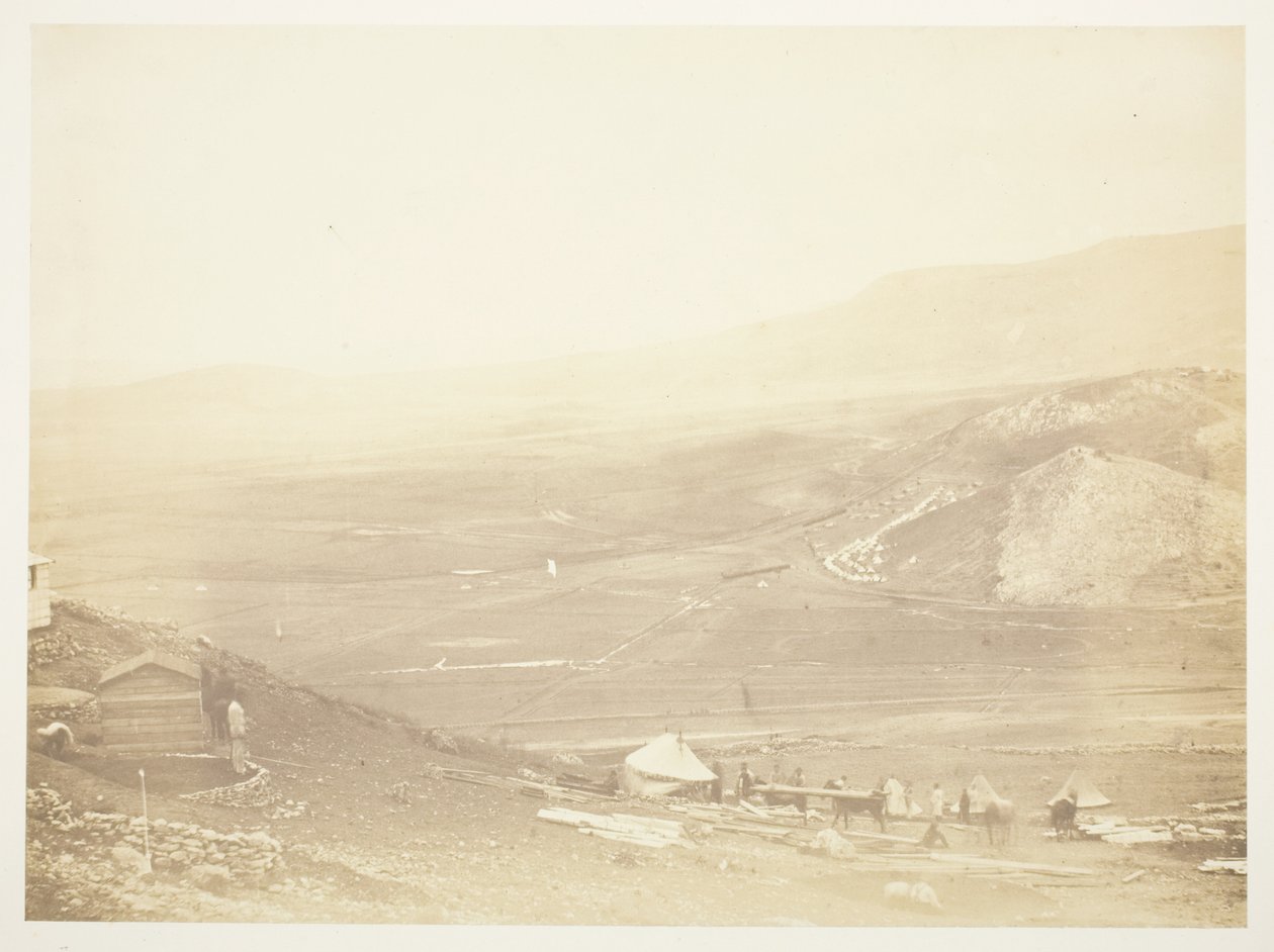 Las líneas de Balaklava de Roger Fenton