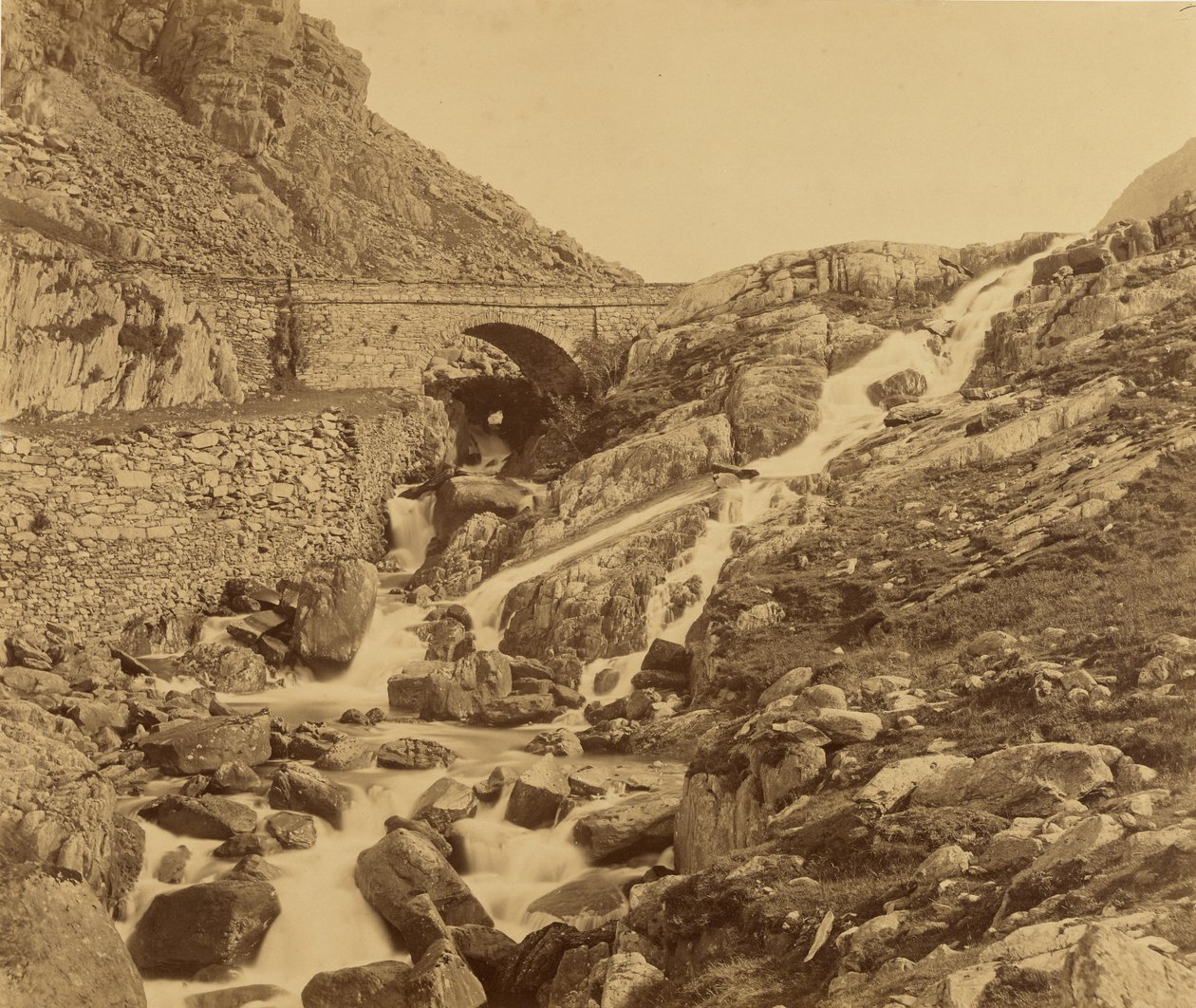 Las cataratas de Ogwen de Roger Fenton