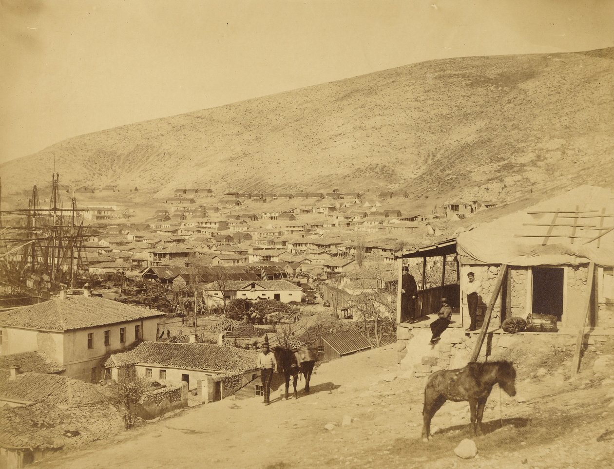 La ciudad de Balaklava de Roger Fenton