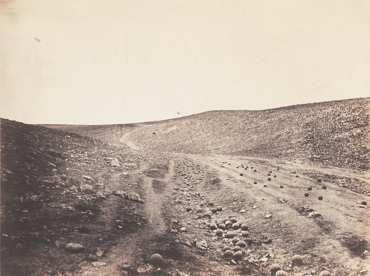 El Valle de la Sombra de la Muerte de Roger Fenton