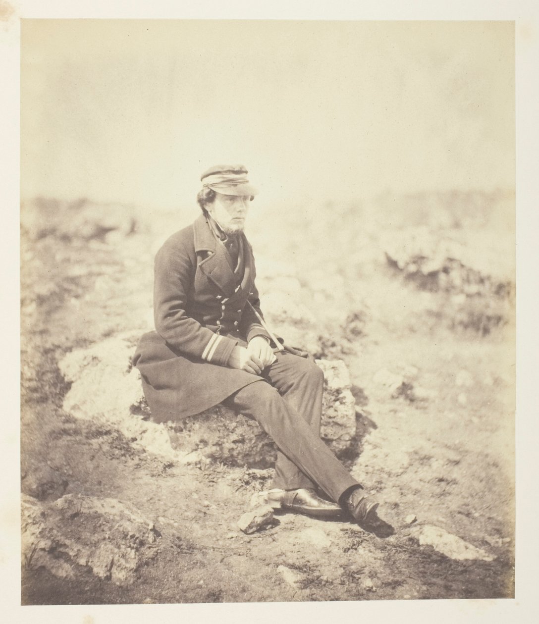 Sin título (almirante Frederick Augustus Maxse) de Roger Fenton