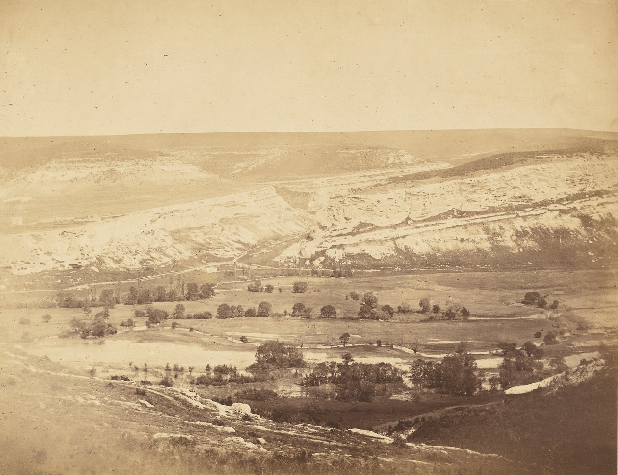 Valle de Inkerman III. de Roger Fenton