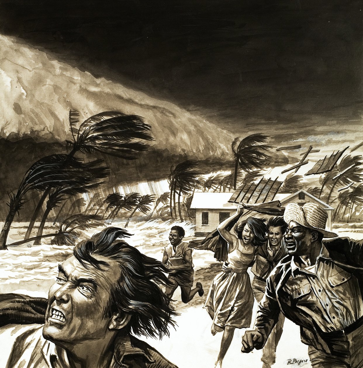 Un maremoto azota el Caribe de Roger Payne