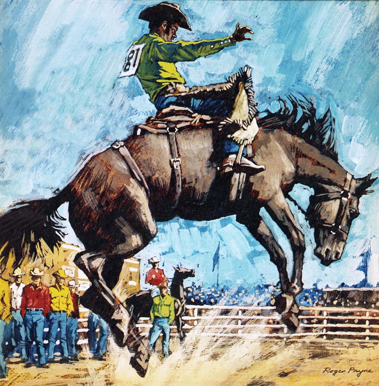 Larry Mahan, superestrella del rodeo de Roger Payne