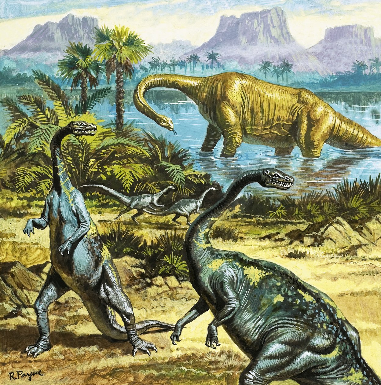 Criaturas prehistóricas no identificadas de Roger Payne