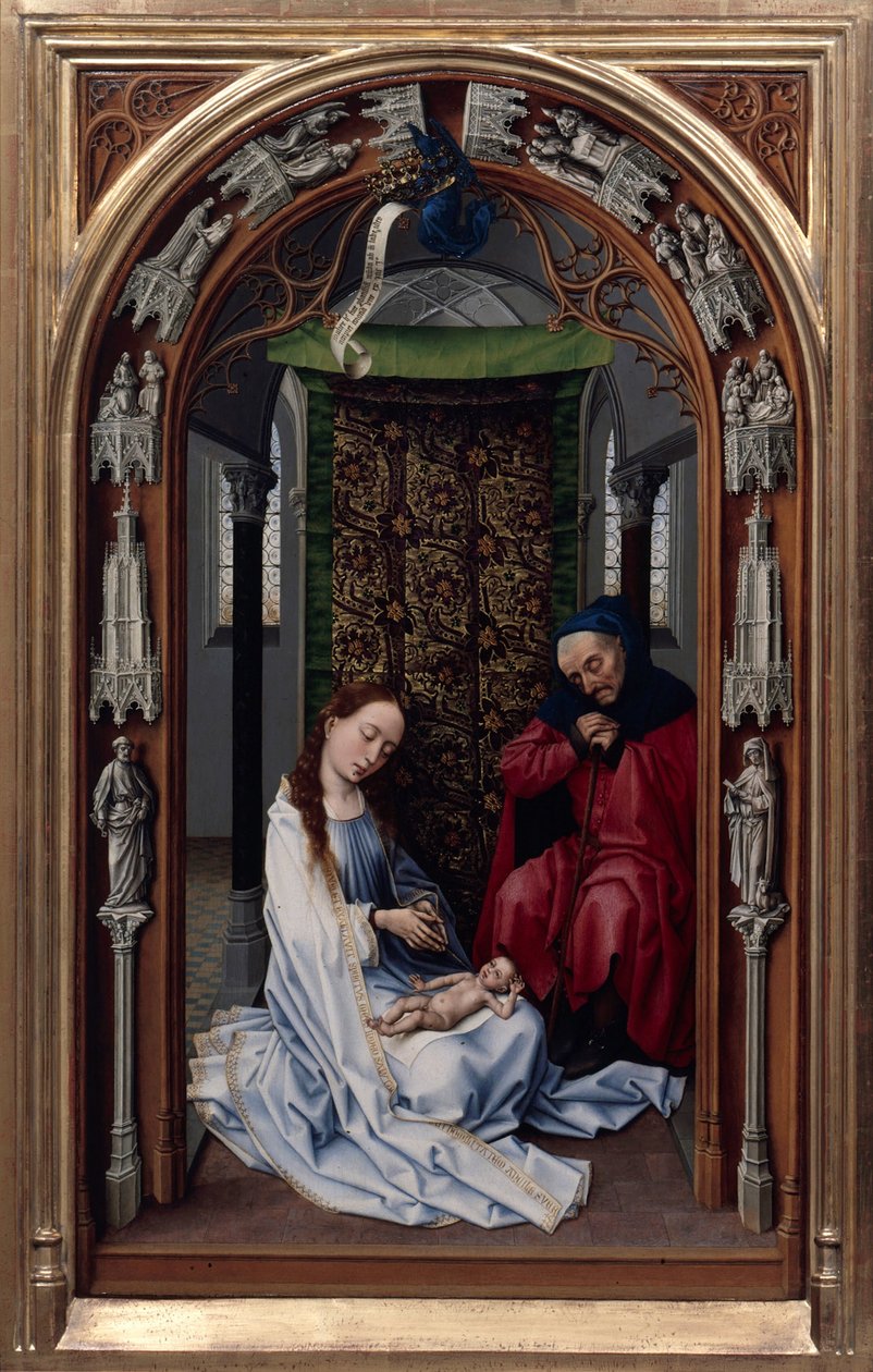 El altar de Nuestra Señora (Altar de Miraflores) de Rogier van der Weyden