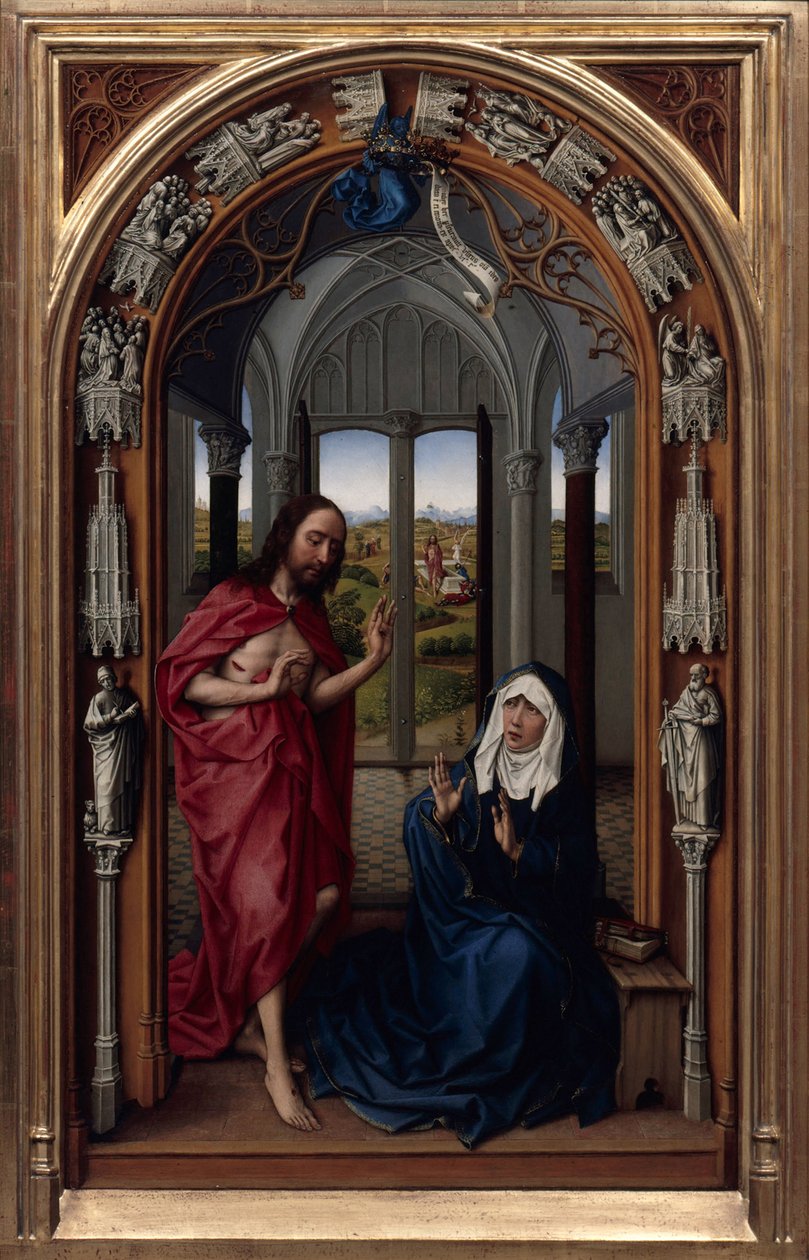 El altar de Nuestra Señora (Altar de Miraflores) de Rogier van der Weyden