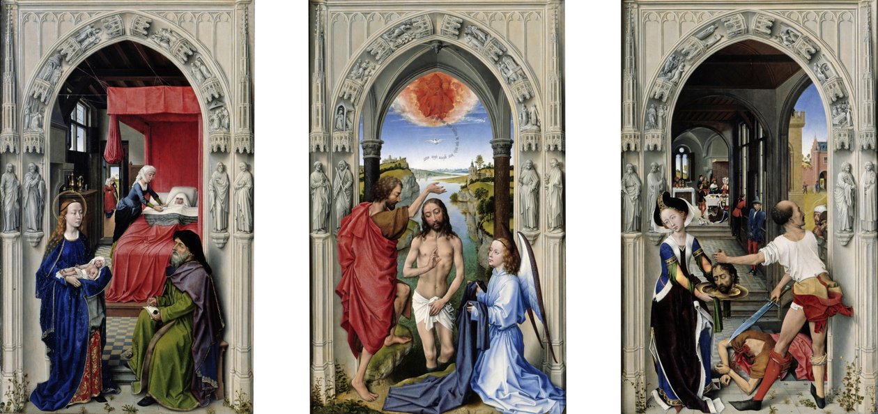 El altar de San Juan de Rogier van der Weyden