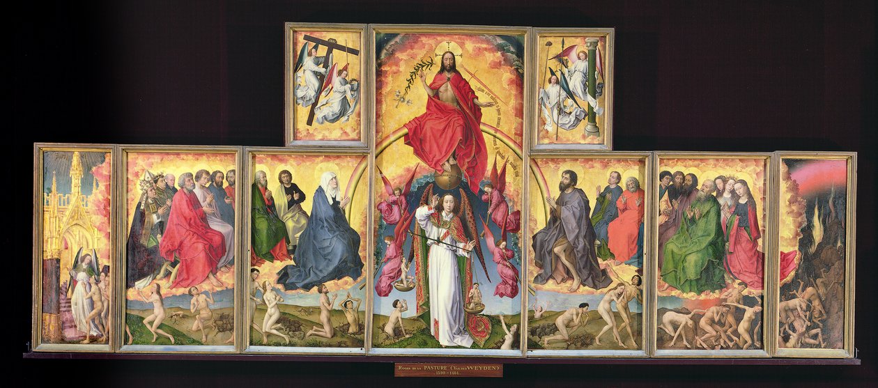 El Juicio Final, c.1445-50 de Rogier van der Weyden