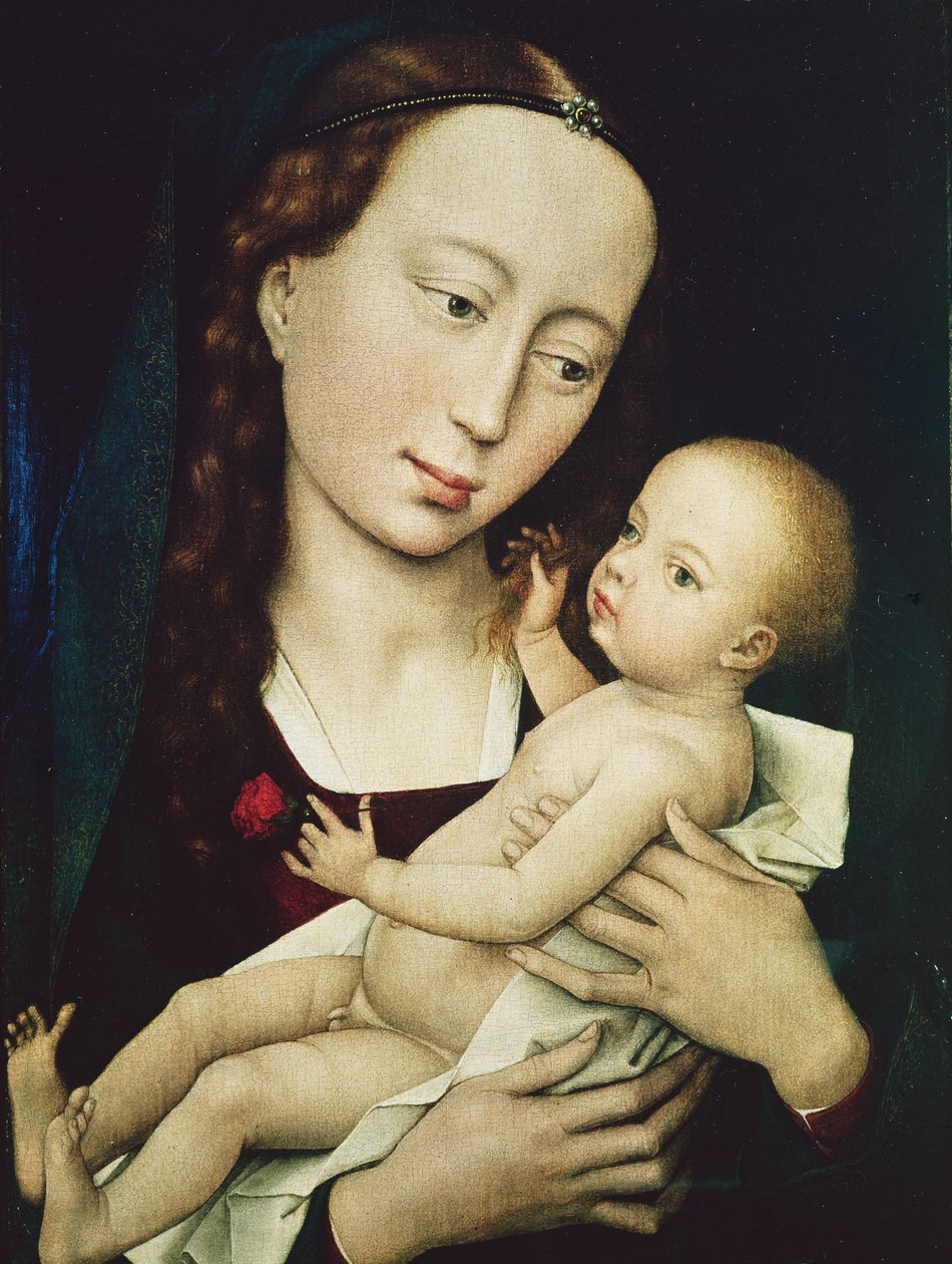 La Virgen y el Niño, 1455 de Rogier van der Weyden