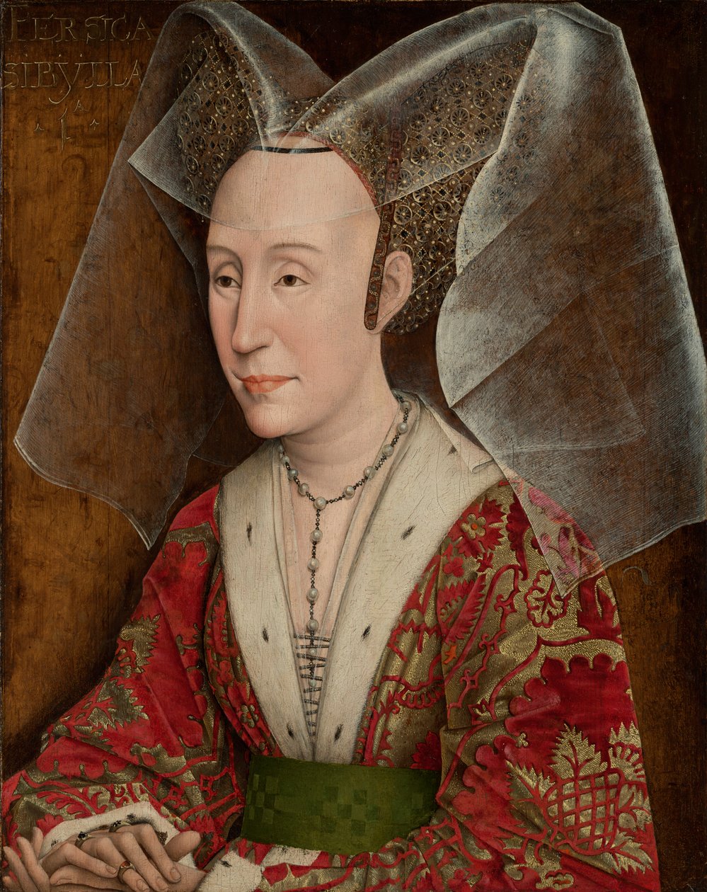 Retrato de Isabel de Portugal, c.1450 de Rogier van der (workshop of) Weyden