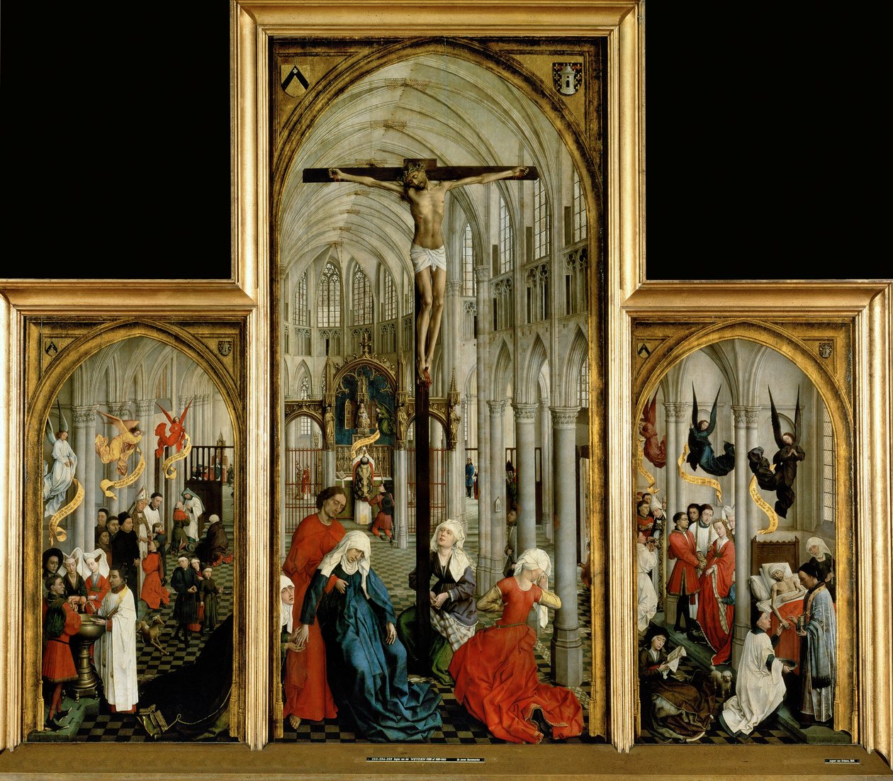 Altar de los Siete Sacramentos de Rogier van der Weyden