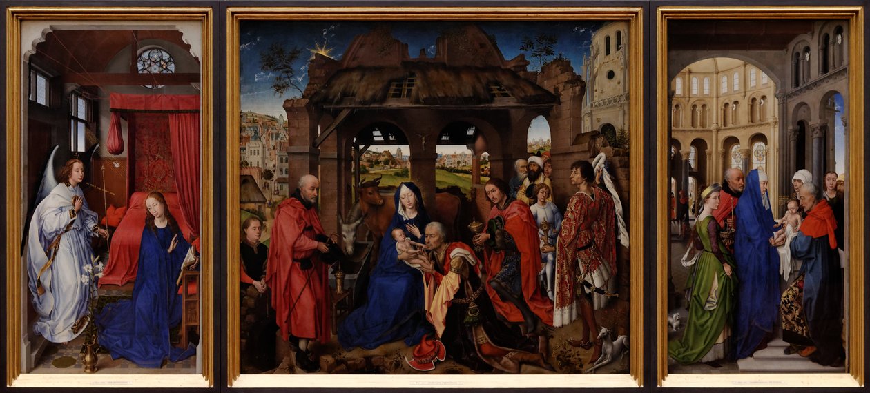 Columba Triptychon de Rogier van der Weyden