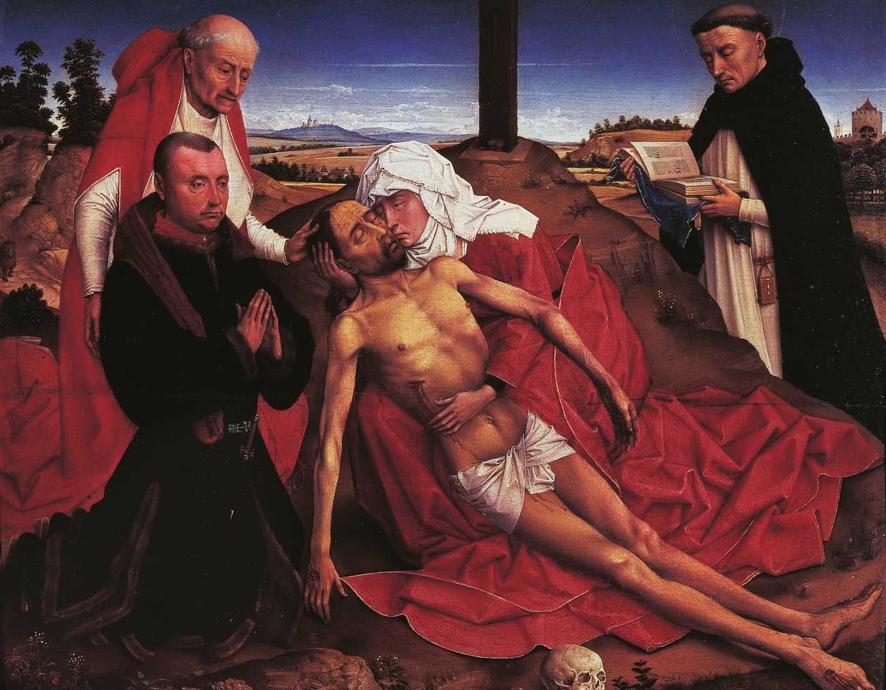 Piedad, de Rogier van der Weyden (1399-1464) de Rogier van der Weyden