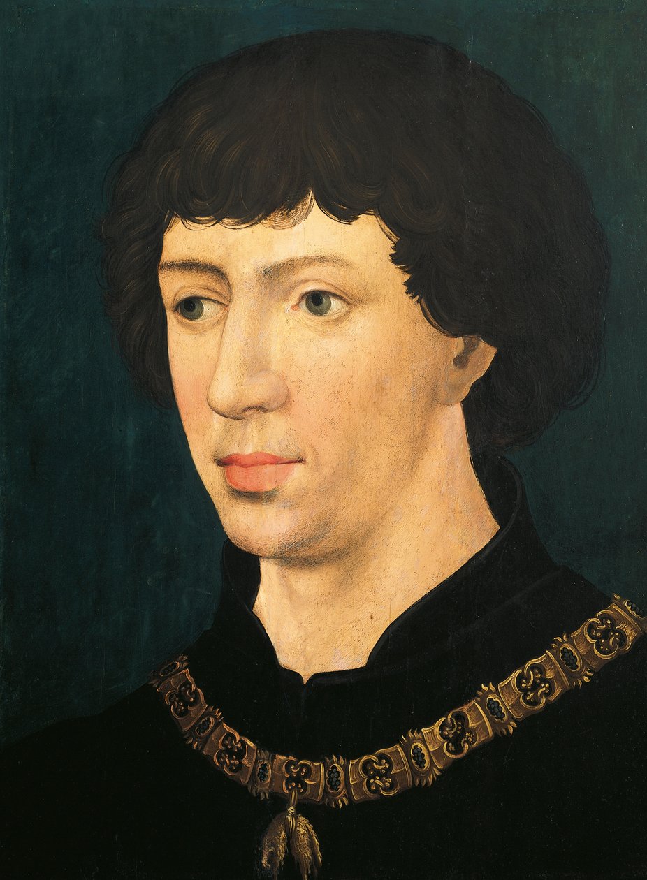 Retrato de Carlos el Temerario, duque de Borgoña de Rogier van der Weyden