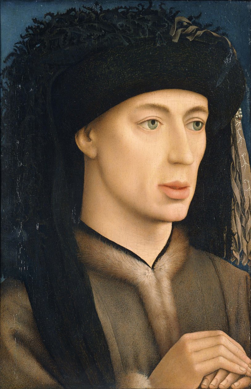 Retrato de un hombre, 1430 de Rogier van der, Weyden