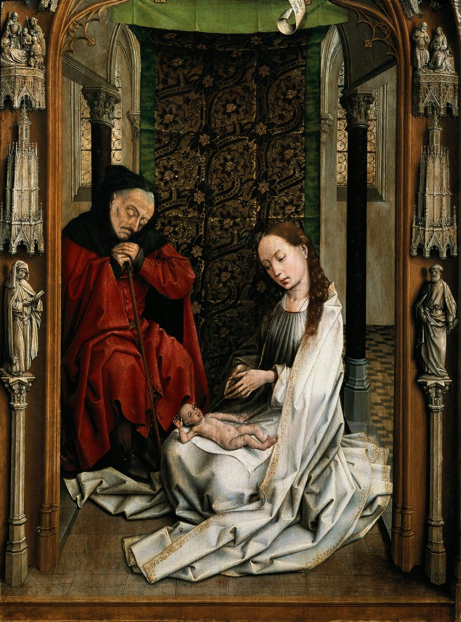 La Natividad de Rogier van der Weyden
