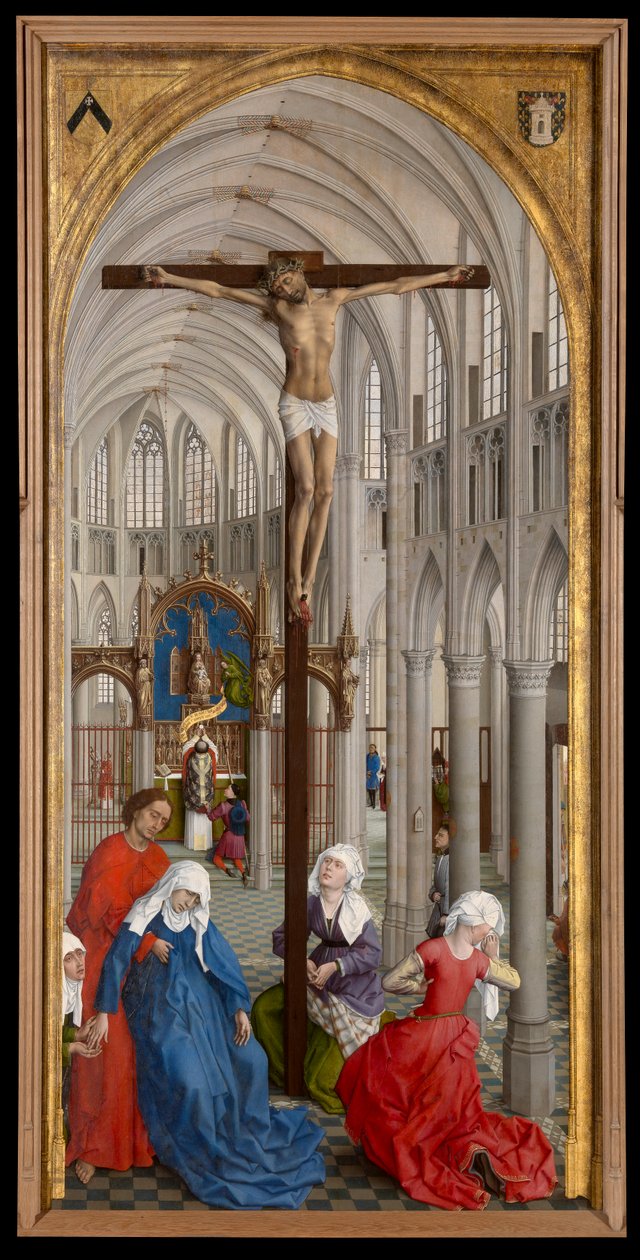 Los siete sacramentos (óleo sobre tabla) de Rogier van der Weyden