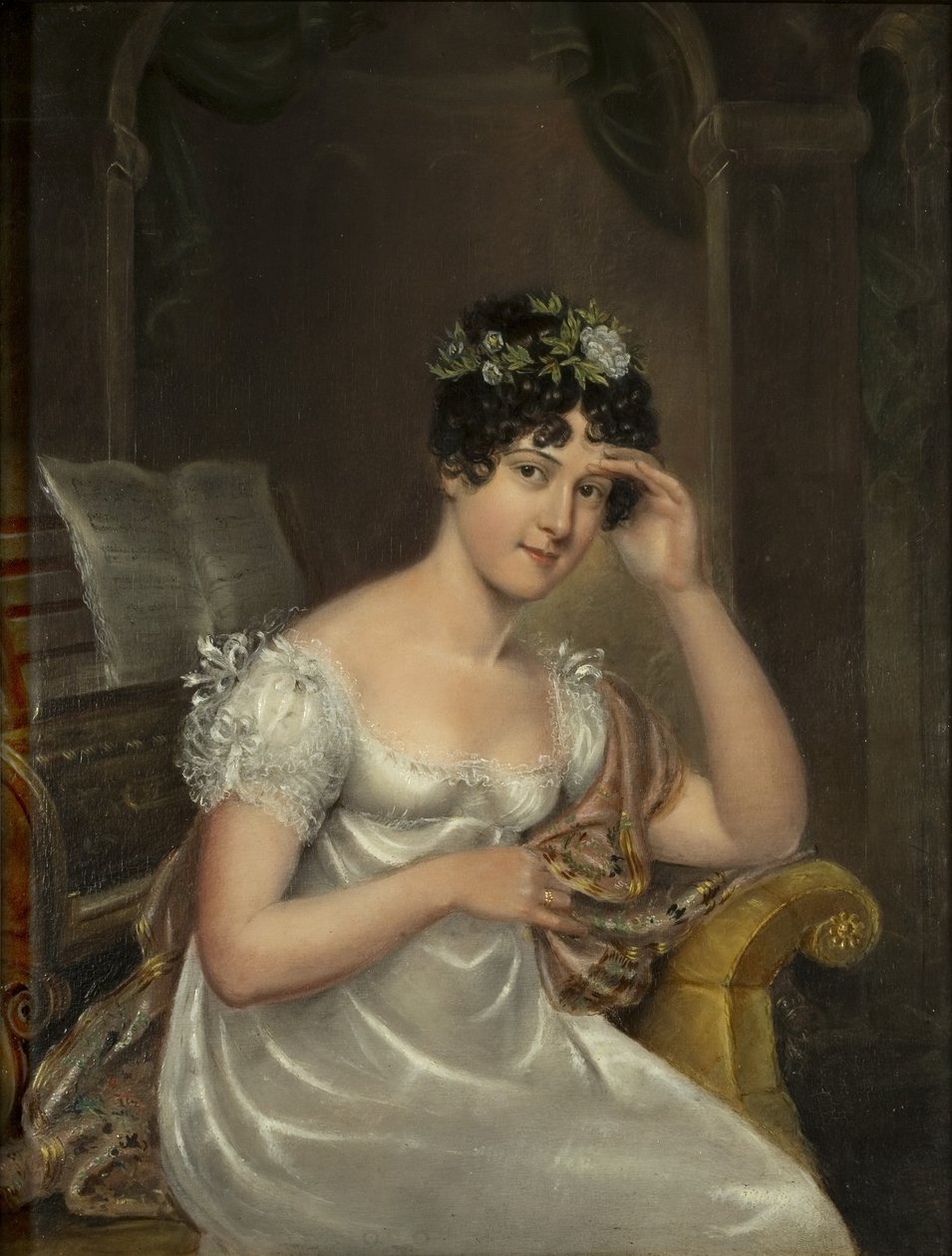 Autorretrato, c.1814 de Rolinda Sharples