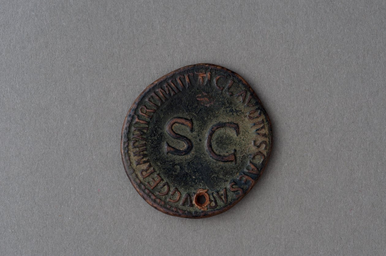 Moneda de Germanicus de Roman