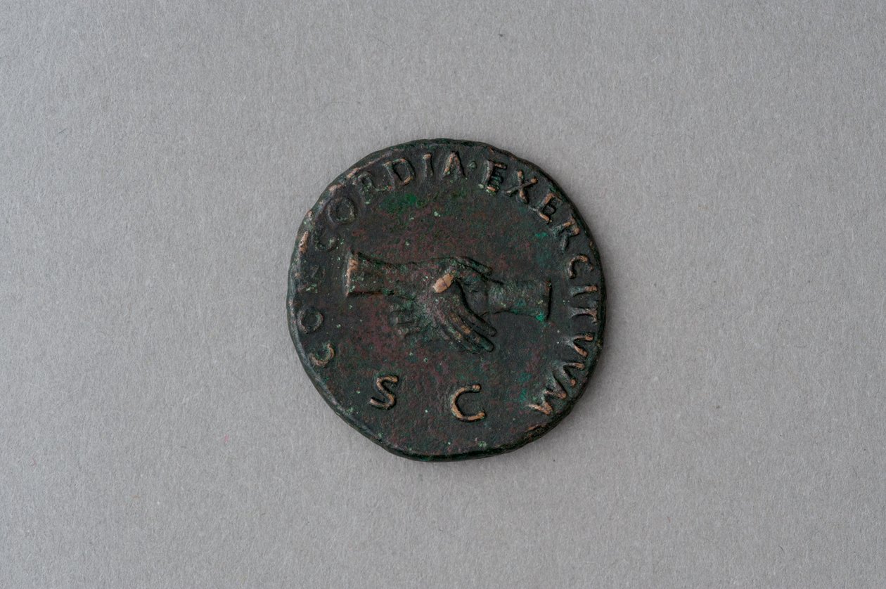Moneda de Nerva de Roman