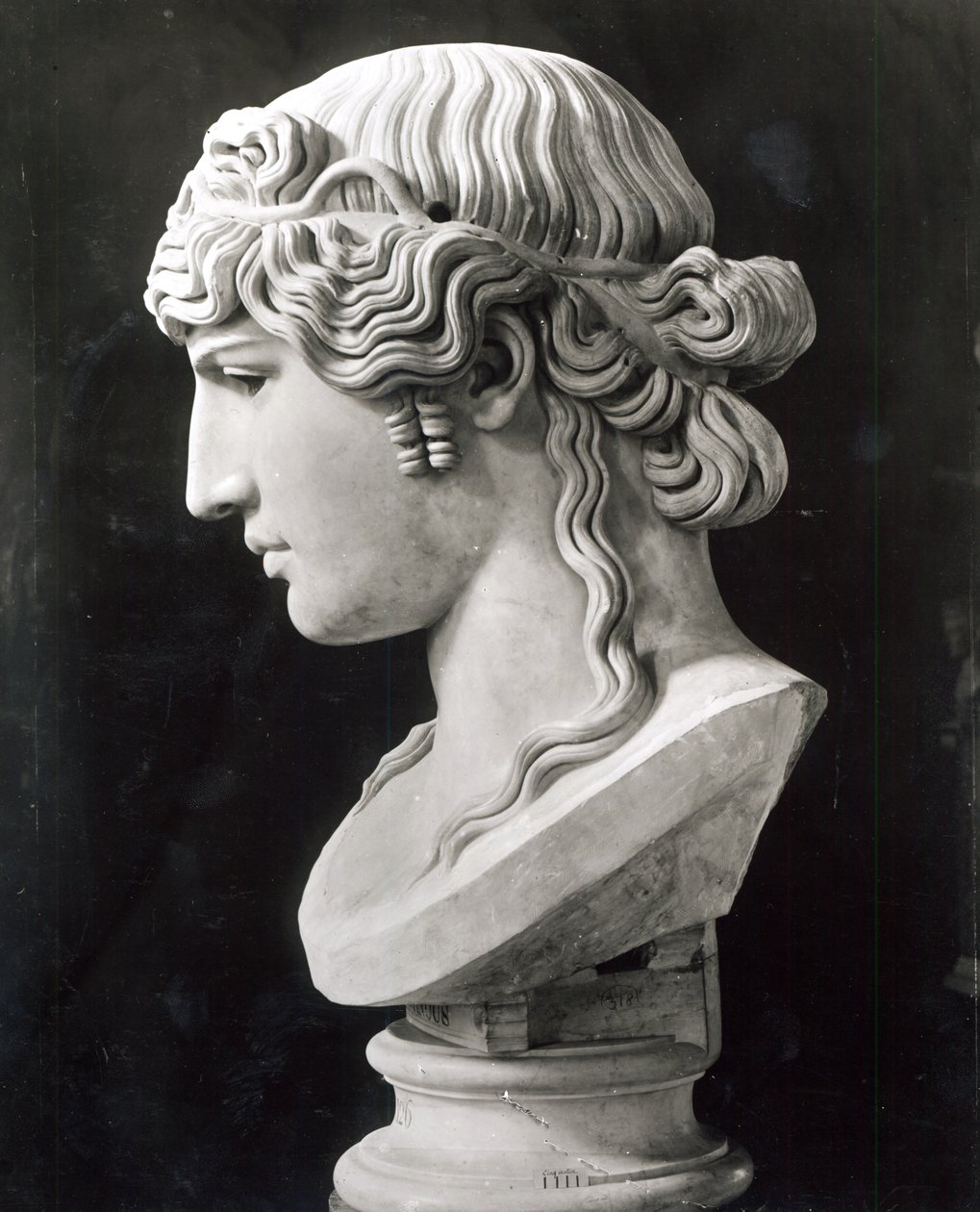 Busto de Antínoo (c.110-30) llamado 