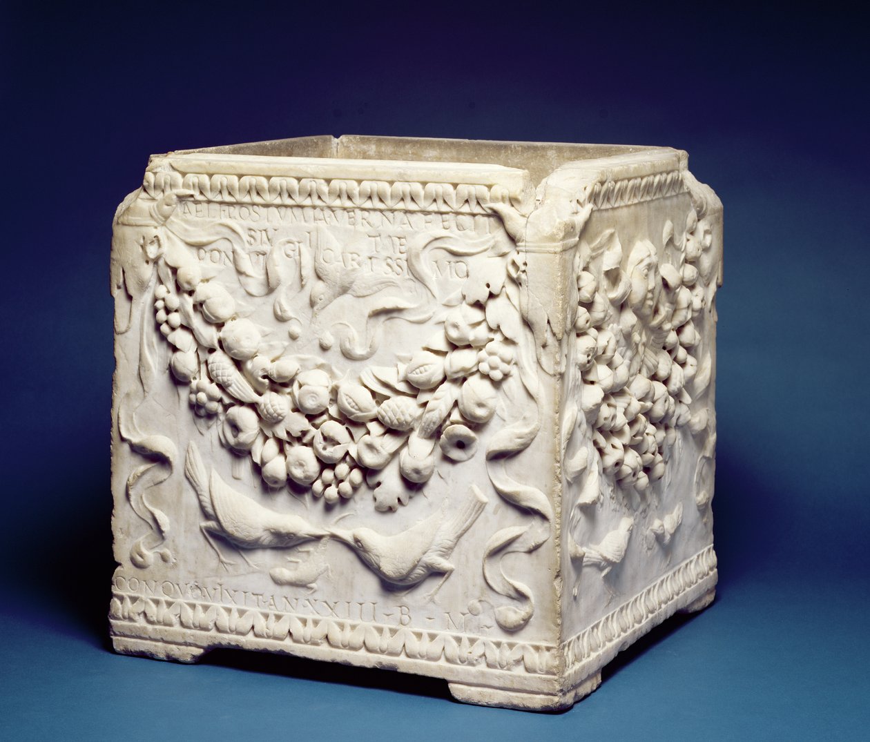 Cofre cinerario, c.25-50 d.C. de Roman