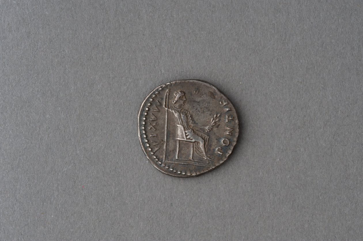 Denario de Tiberio (plata) de Roman
