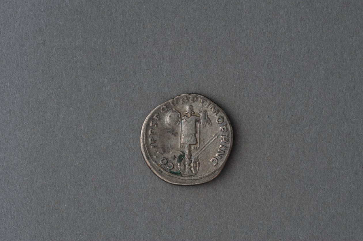 Denario de Trajano (bronce) de Roman