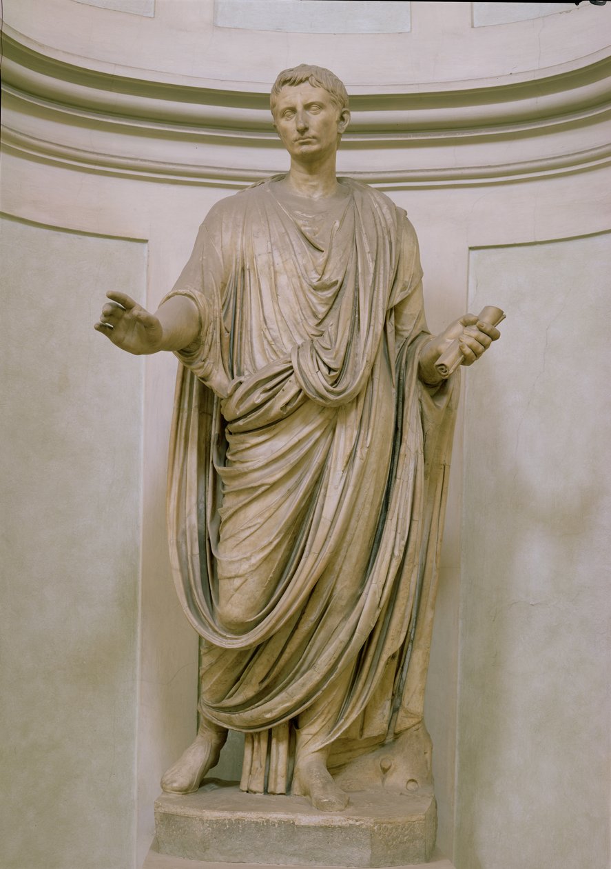 Emperador Augusto (63 a.C.-14 d.C.) de Roman