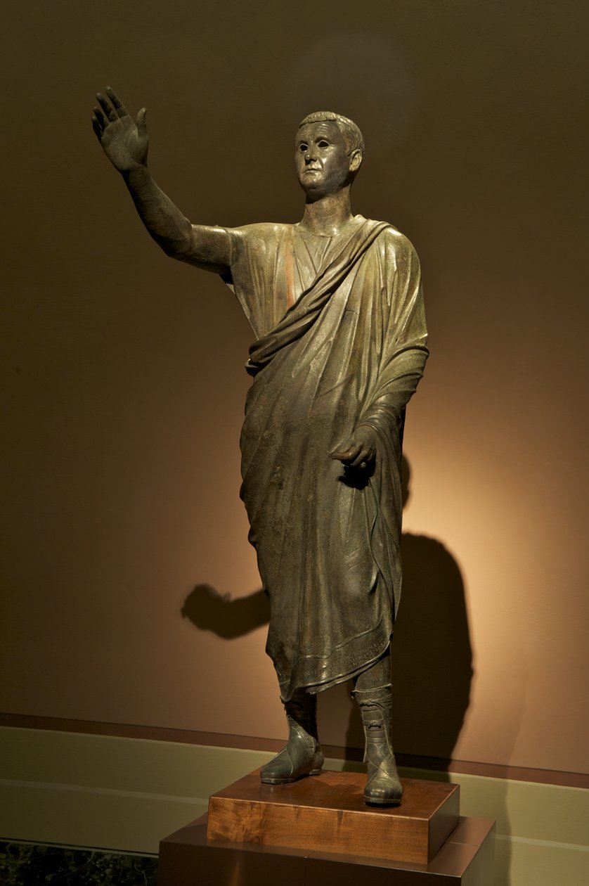 Estatua etrusca de Aule Metele, El Orador de Roman