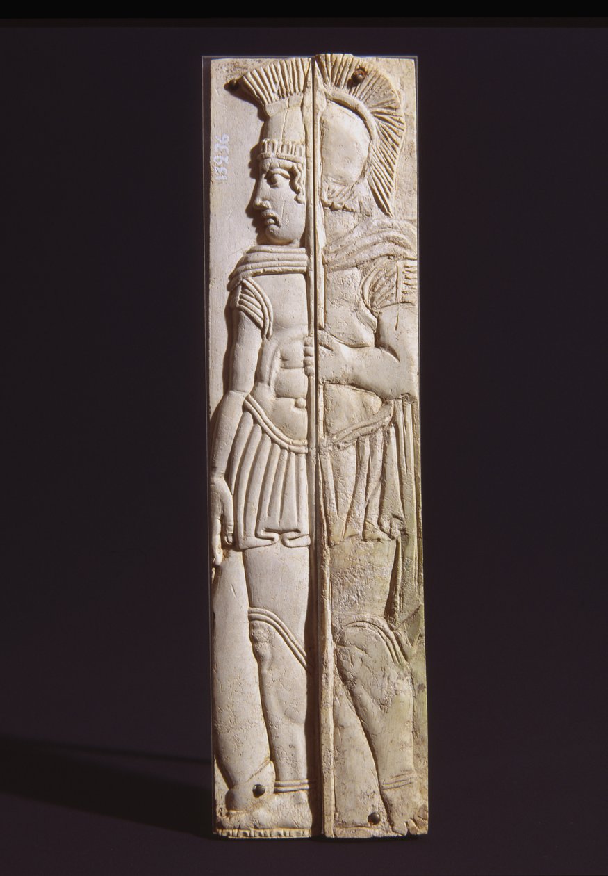 Panel, de una serie que representa figuras en relieve, Palestrina de Roman