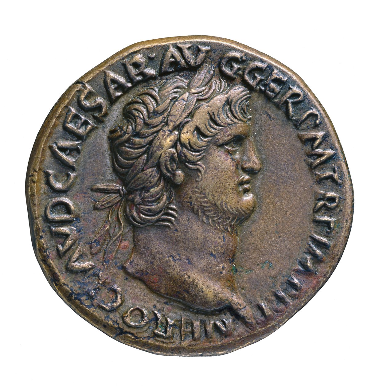 Moneda imperial romana de Roma, AD 65 de Roman