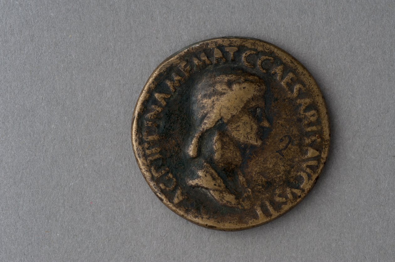 Sestercio de Agripina Mayor de Roman