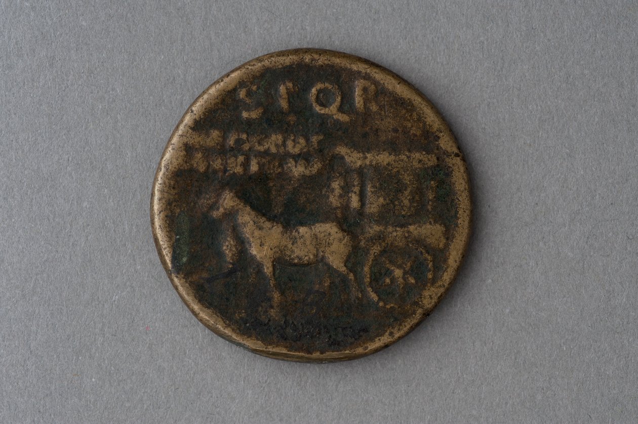 Sestercio de Agripina Mayor de Roman