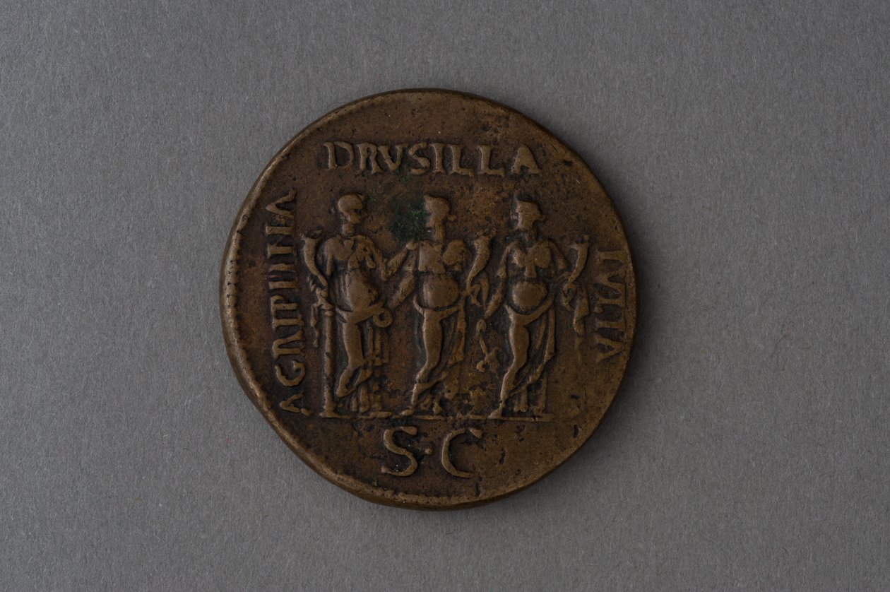 Sestercio de Calígula de Roman