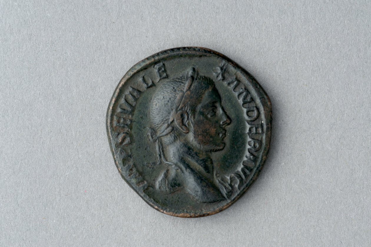 Sestercio de Severo Alejandro de Roman