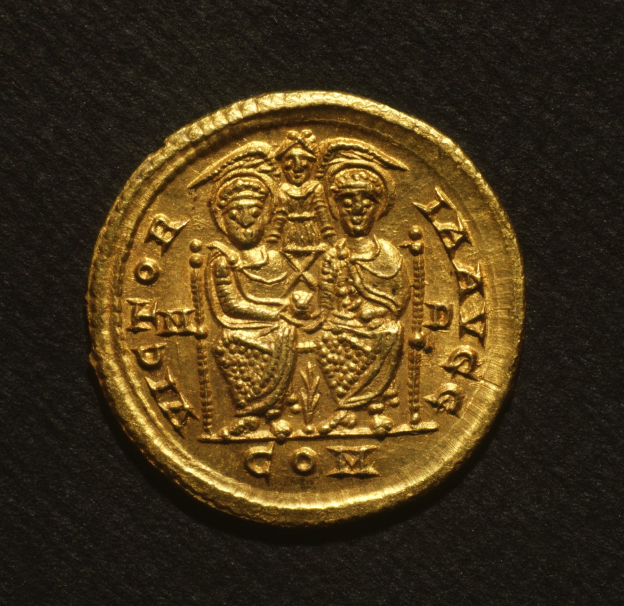 Sólido de Eugenio, 392-94 de Roman