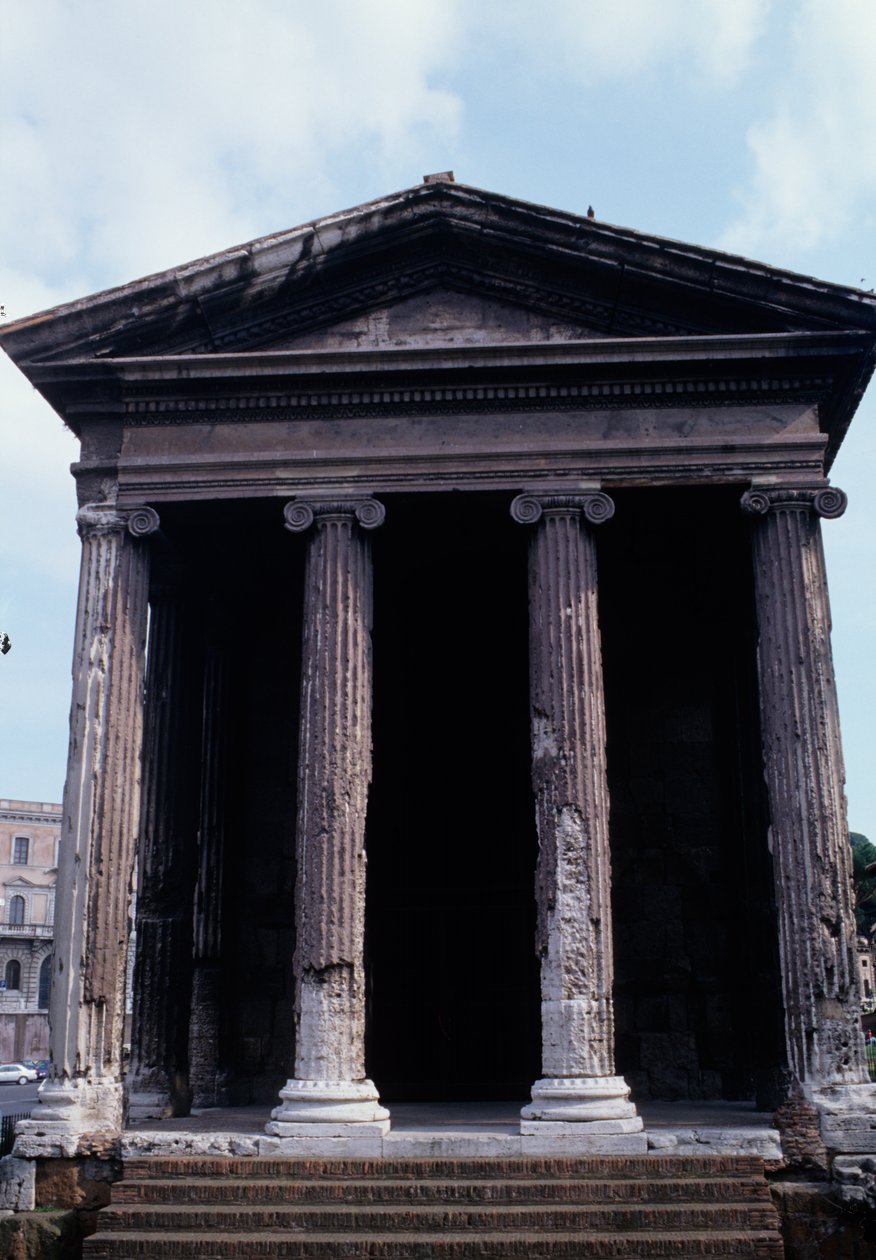 El Templo de Portunus de Roman