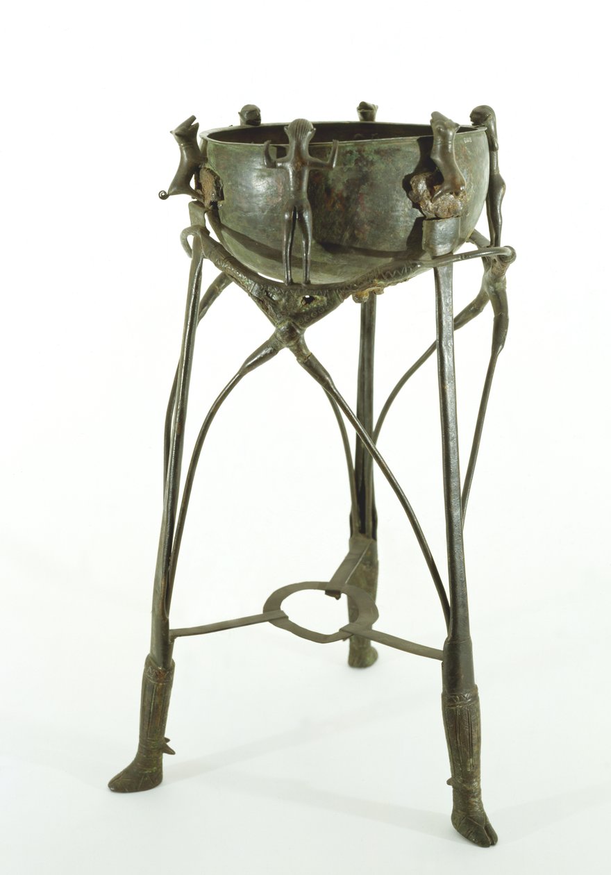 Trípode de la tumba de Bernardini da Palestrina de Roman