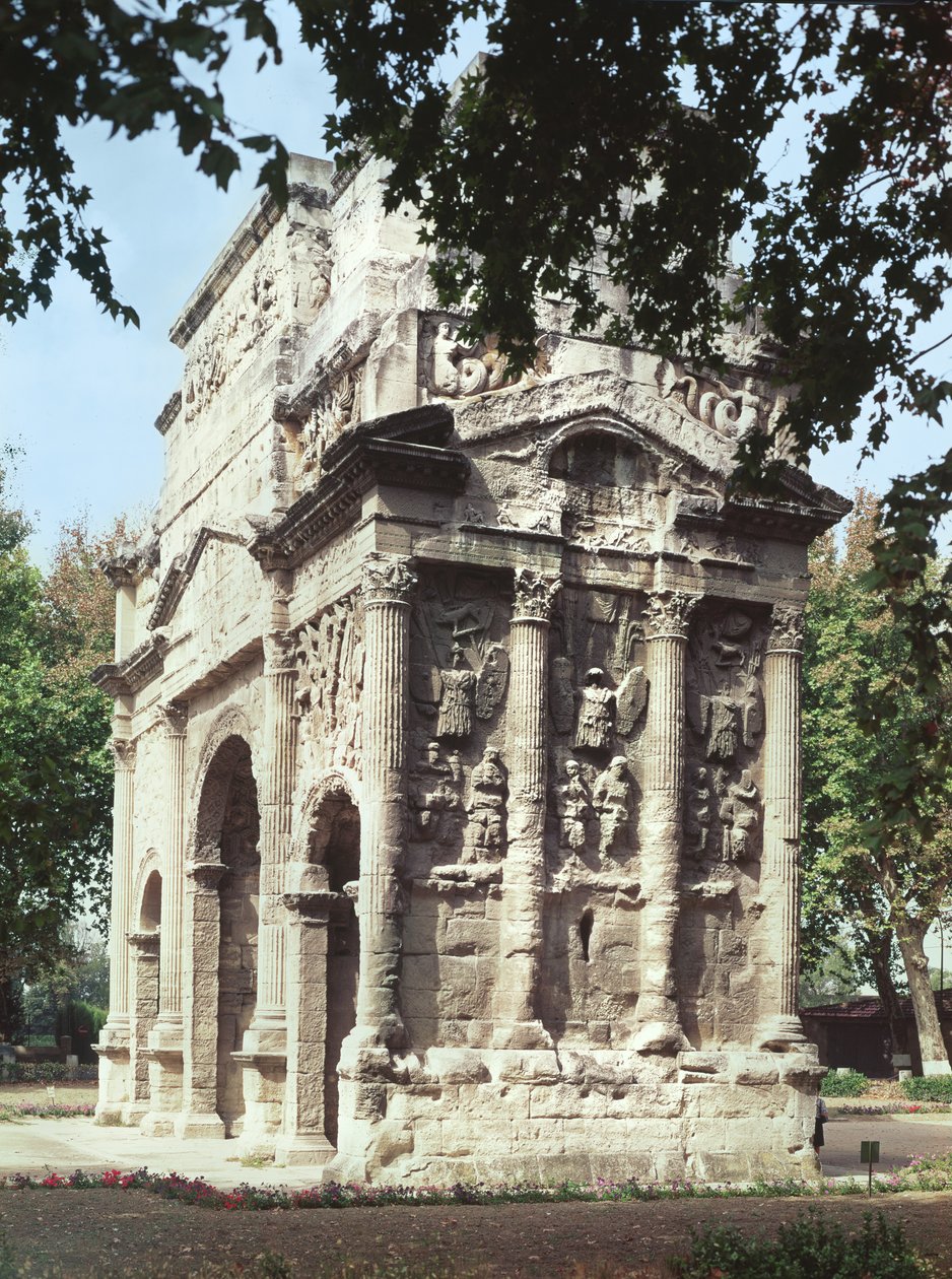 Vista del Arco de Triunfo de Roman
