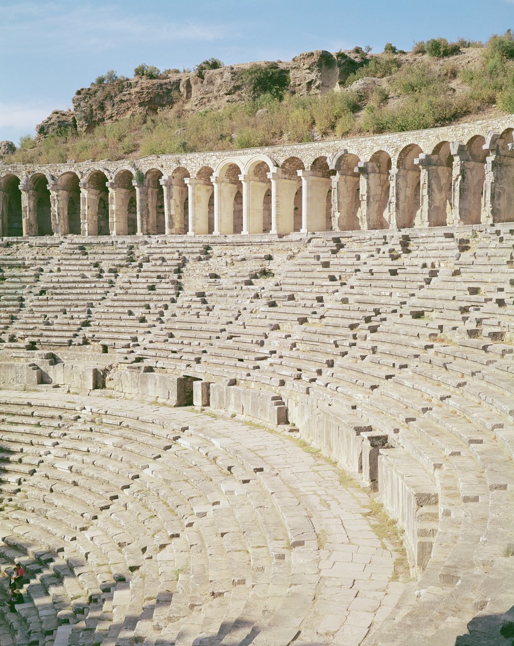 Vista del anfiteatro de Roman